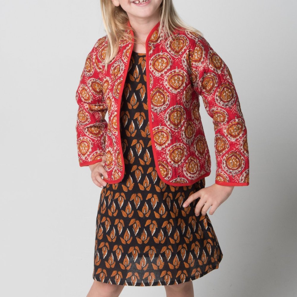 NEW Boho Kids Reversible Jacket & Shift Dress